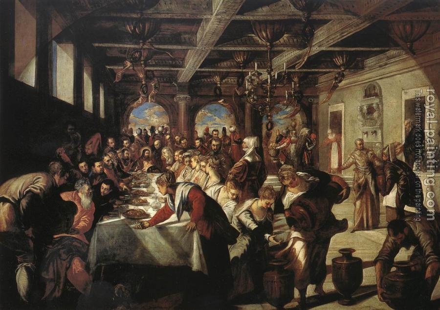 Jacopo Robusti Tintoretto : Marriage at Cana